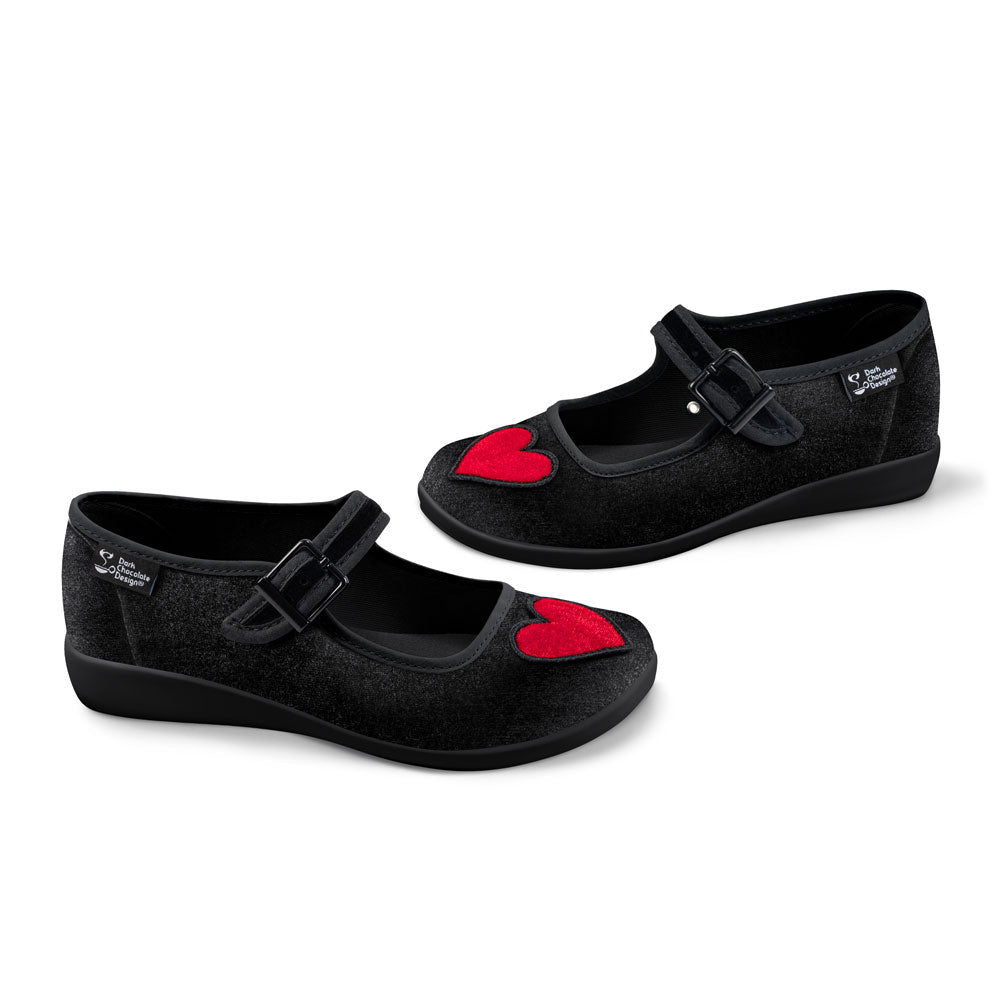 Velvet Heart Women's Mary Jane Flats - Glamourous Grace