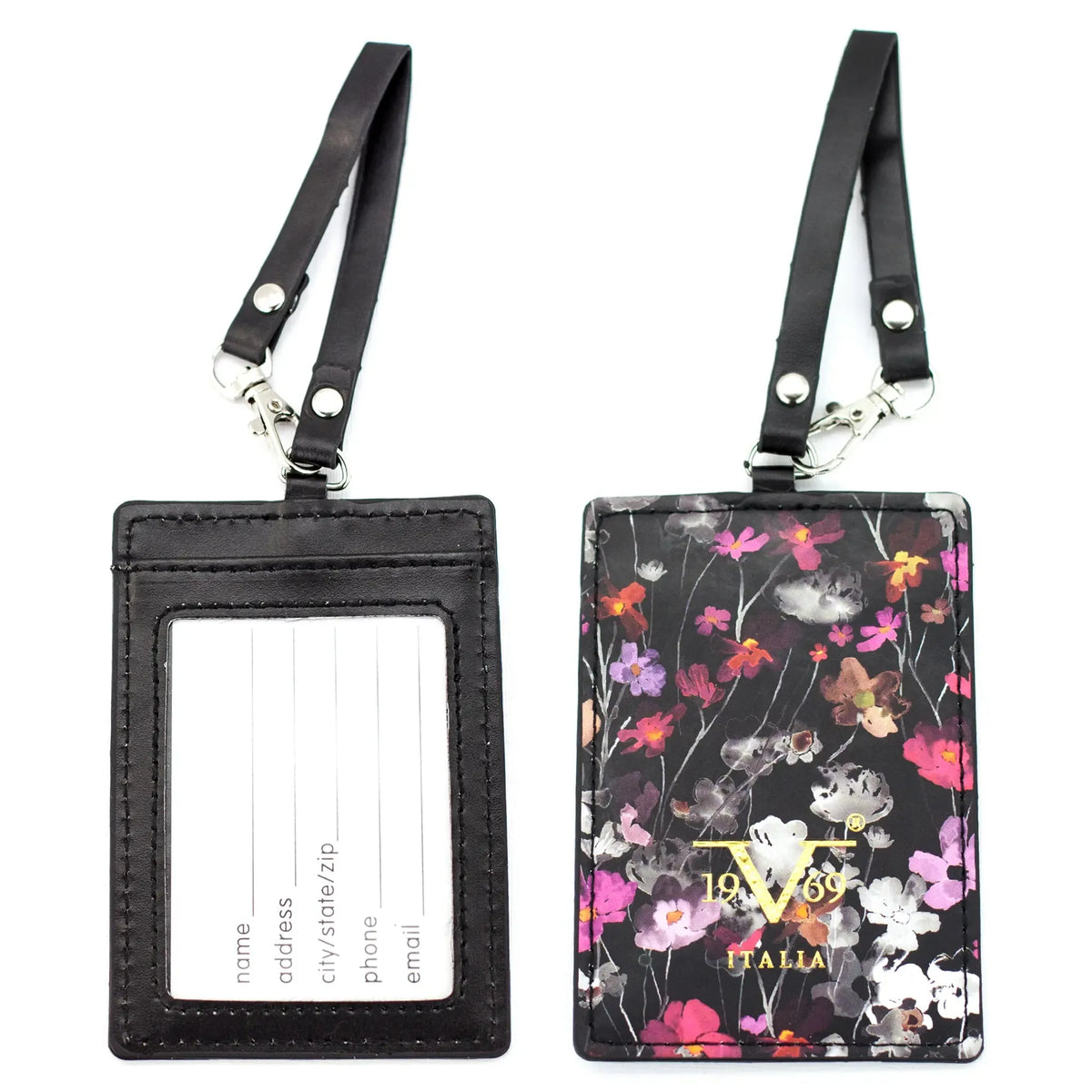 Runway Vegan Leather Luggage Tags Set - Glamourous Grace