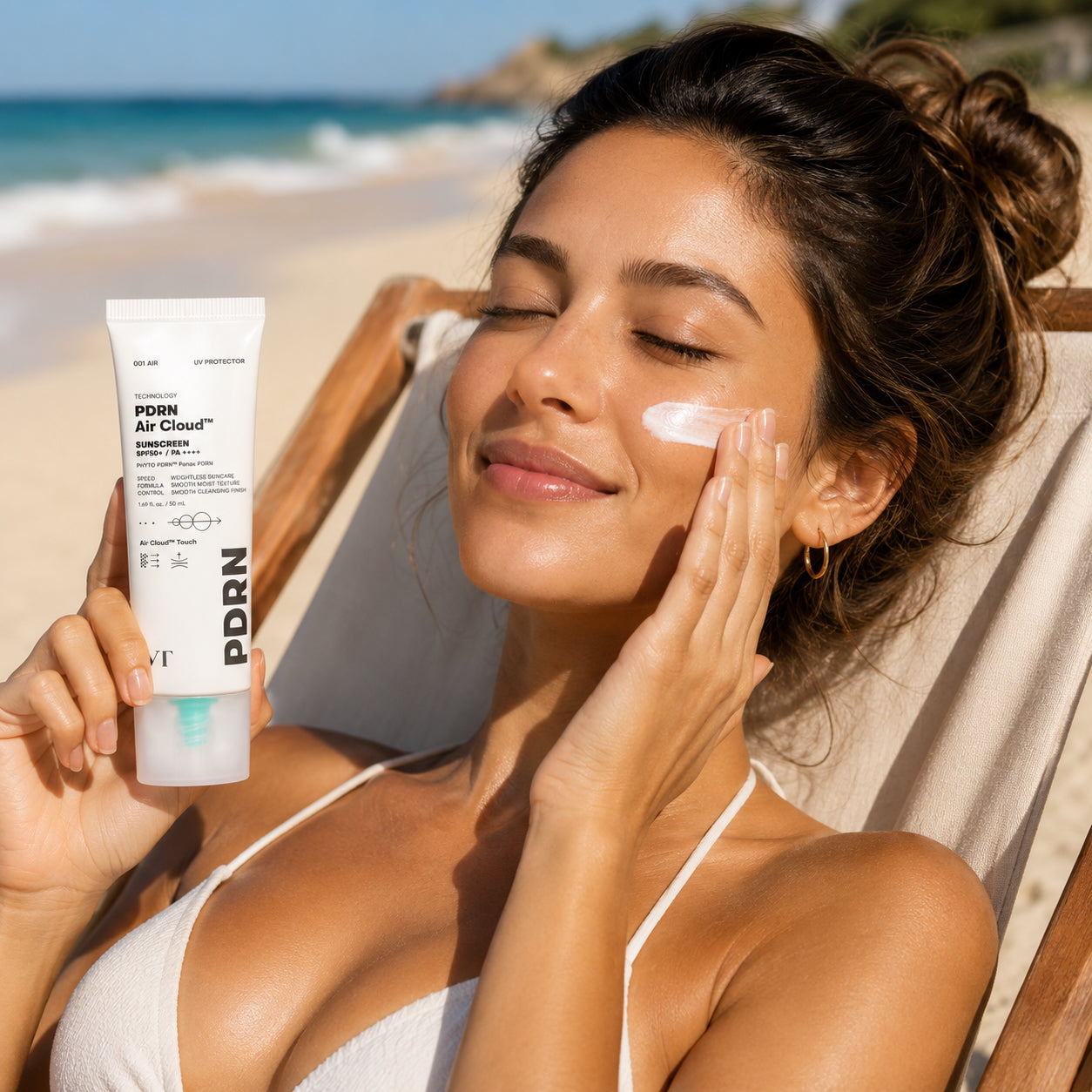 VT - PDRN Air Cloud Sunscreen SPF 50+ / PA ++++ (2 X 50ml)