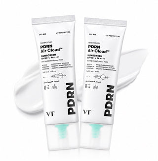 VT - PDRN Air Cloud Sunscreen SPF 50+ / PA ++++ (2 X 50ml)