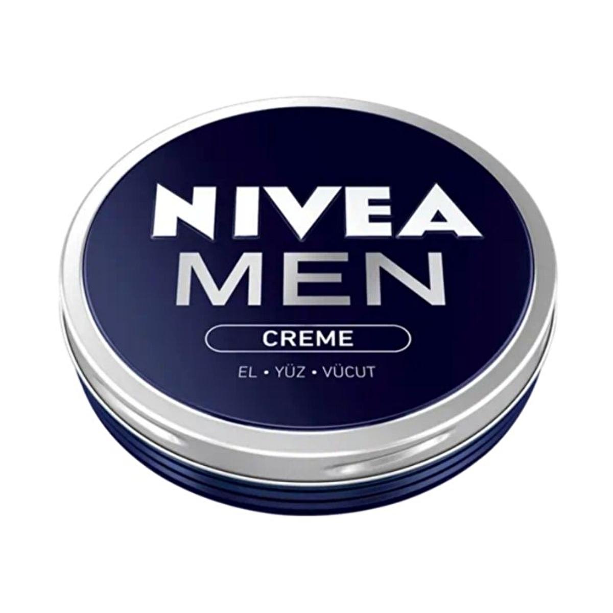Nivea Men Intensive Moisturizing Cream - Hydrating Face, Body & Hand Cream for Dry Skin - Non-Greasy Formula, All-Day Moisture & Protection - Glamourous Grace