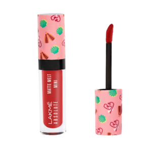 Lakme Absolute Matte Melt Mini Liquid Lip Color - Coral Camp