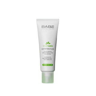 Babe Stop Akn Mattifying Fluid: Control Shine & Blemishes with Oily Acne-Prone Skin Treatment - 50ml - Glamourous Grace