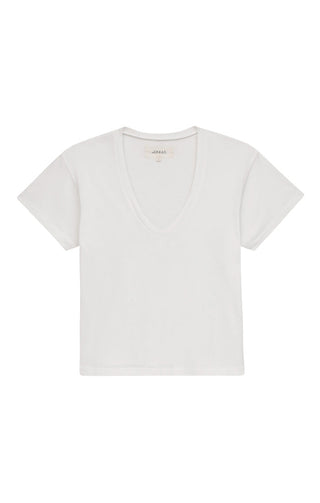 THE GREAT. V-Neck Tee
