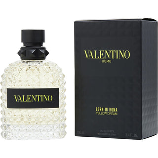 Valentino Uomo Born in Roma Yellow Dream Eau de Toilette for Men 3.4 oz
