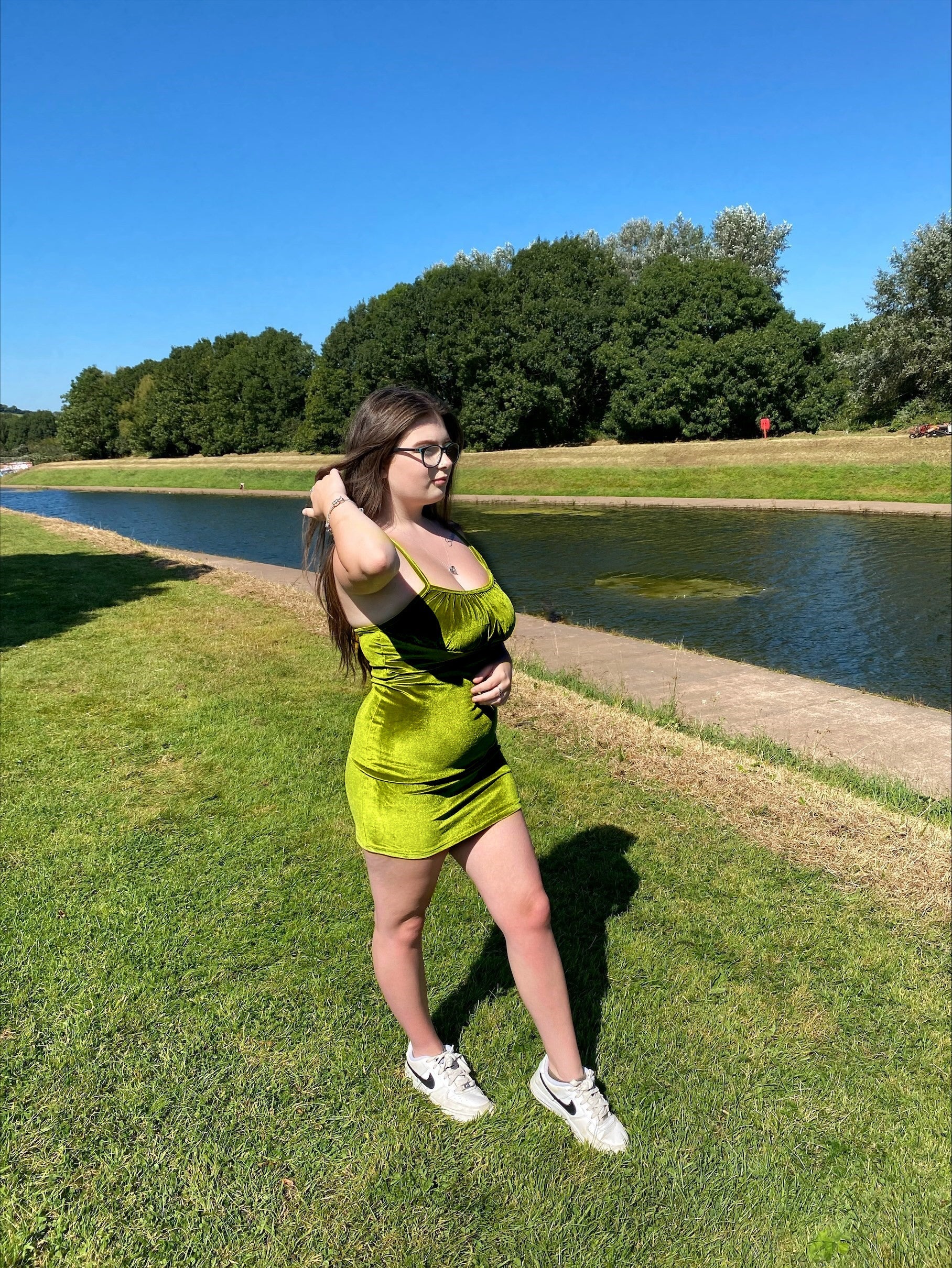 Velvet Mini Bodycon Dress