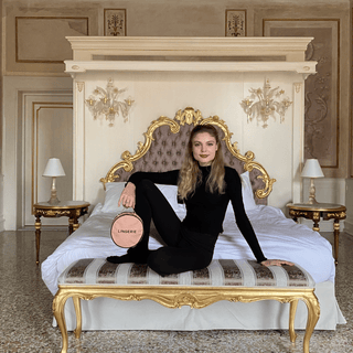 Round Lingerie Case – Pink/Blush - Glamourous Grace