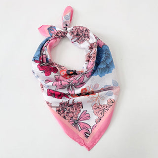 Vera Floral Square Scarf