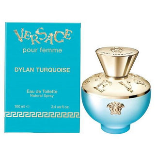 Versace Dylan Turquoise Eau de Toilette Spray for Women 3.4 oz