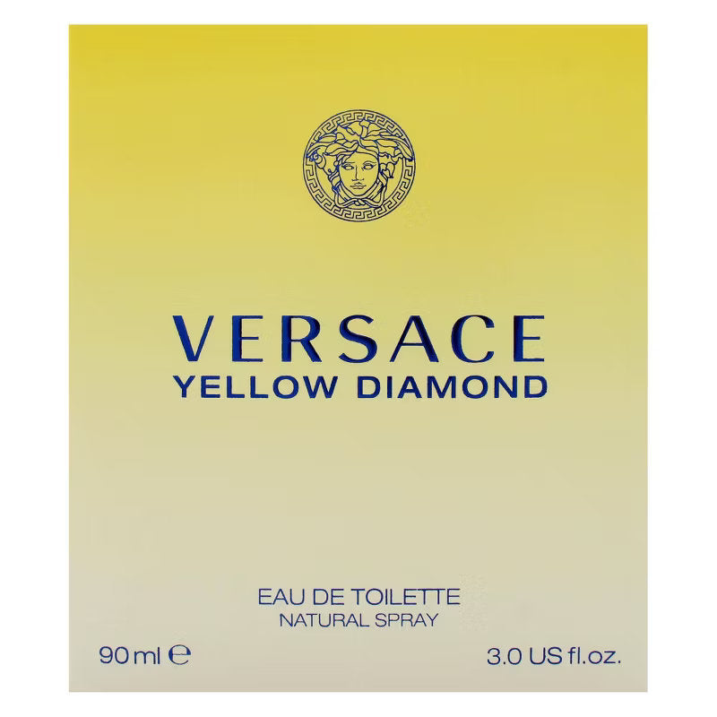 Versace Yellow Diamond Eau de Toilette Spray for Women 3.0 oz