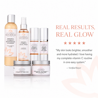 Vitamin C 6-Step Anti-Aging System – Complete Brightening Routine with SPF 30 - Glamourous Grace