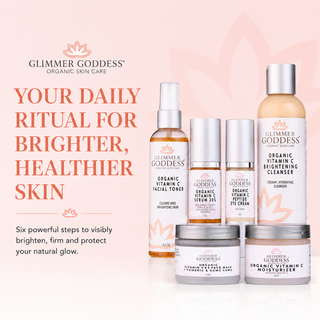 Vitamin C 6-Step Anti-Aging System – Complete Brightening Routine with SPF 30 - Glamourous Grace