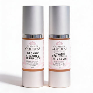 Vitamin C + Hyaluronic Acid Duo – Brightening & Plumping