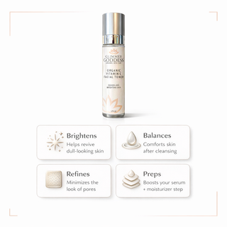 Organic Vitamin C Facial Toner – Natural Brightening Astringent