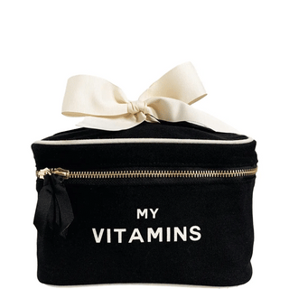 Vitamins Storage and Travel Box – Black - Glamourous Grace