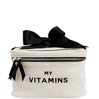 Vitamins Storage and Travel Box – Cream - Glamourous Grace