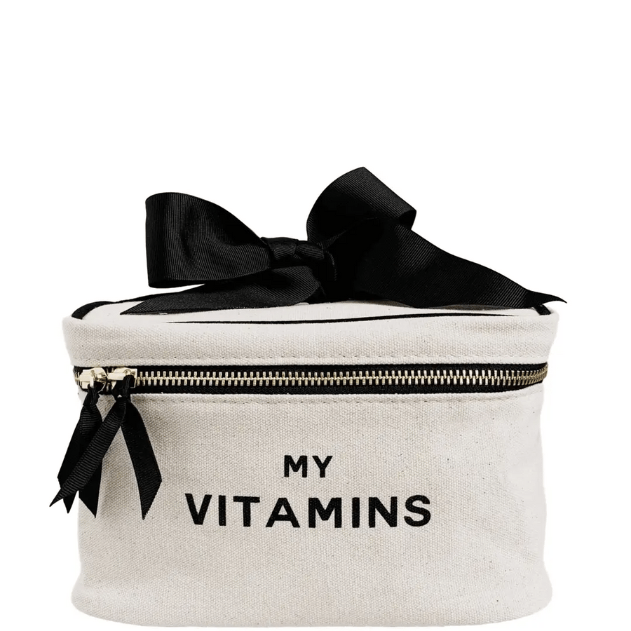 Vitamins Storage and Travel Box – Cream - Glamourous Grace