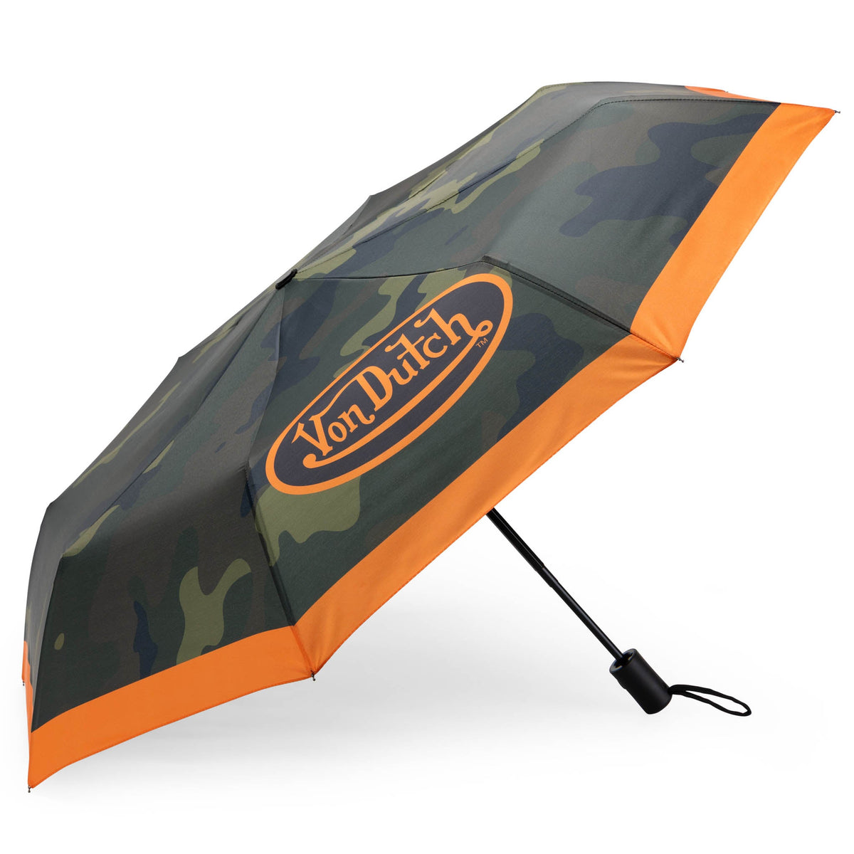 Camo Compact Automatic Umbrella, Strong & Portable - Glamourous Grace