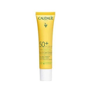Caudalie Vinosun SPF 50+ Lightweight Fragrance-Free Sunscreen Cream - Vegan, Dermatologically Tested, Natural Ingredients - Glamourous Grace