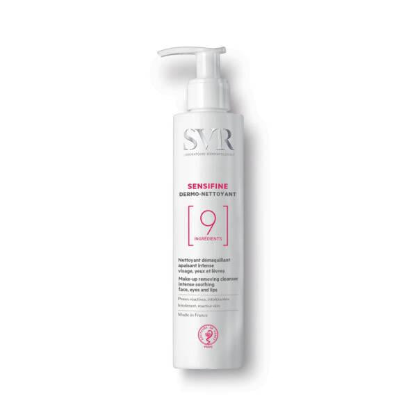 SVR Sensifine Dermo Nettoyant - Gentle Facial Cleanser & Makeup Remover for Sensitive Skin - Glamourous Grace