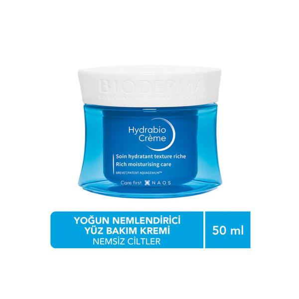 Bioderma Hydrabio: Intense Hydrating Face Cream - Radiance Boosting Moisturizer for Dry, Dehydrated Skin - Vitamin E Protection - Glamourous Grace