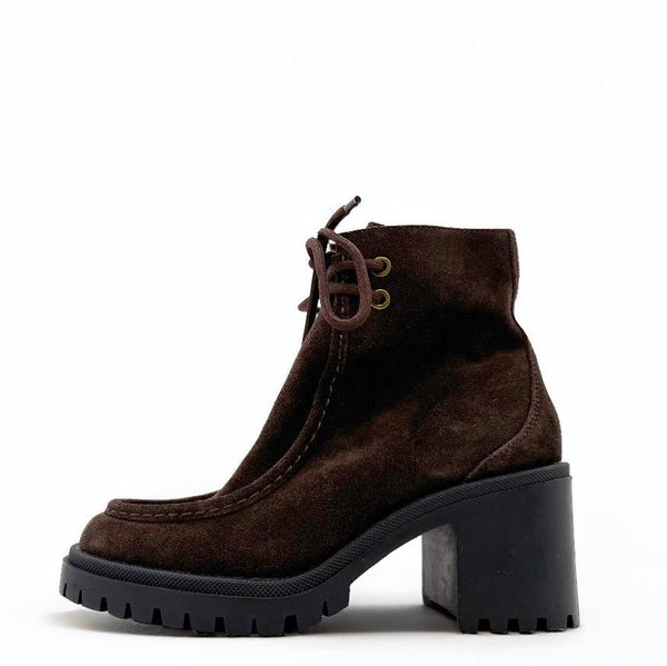 Walsh Suede Walabee Booties - Glamourous Grace