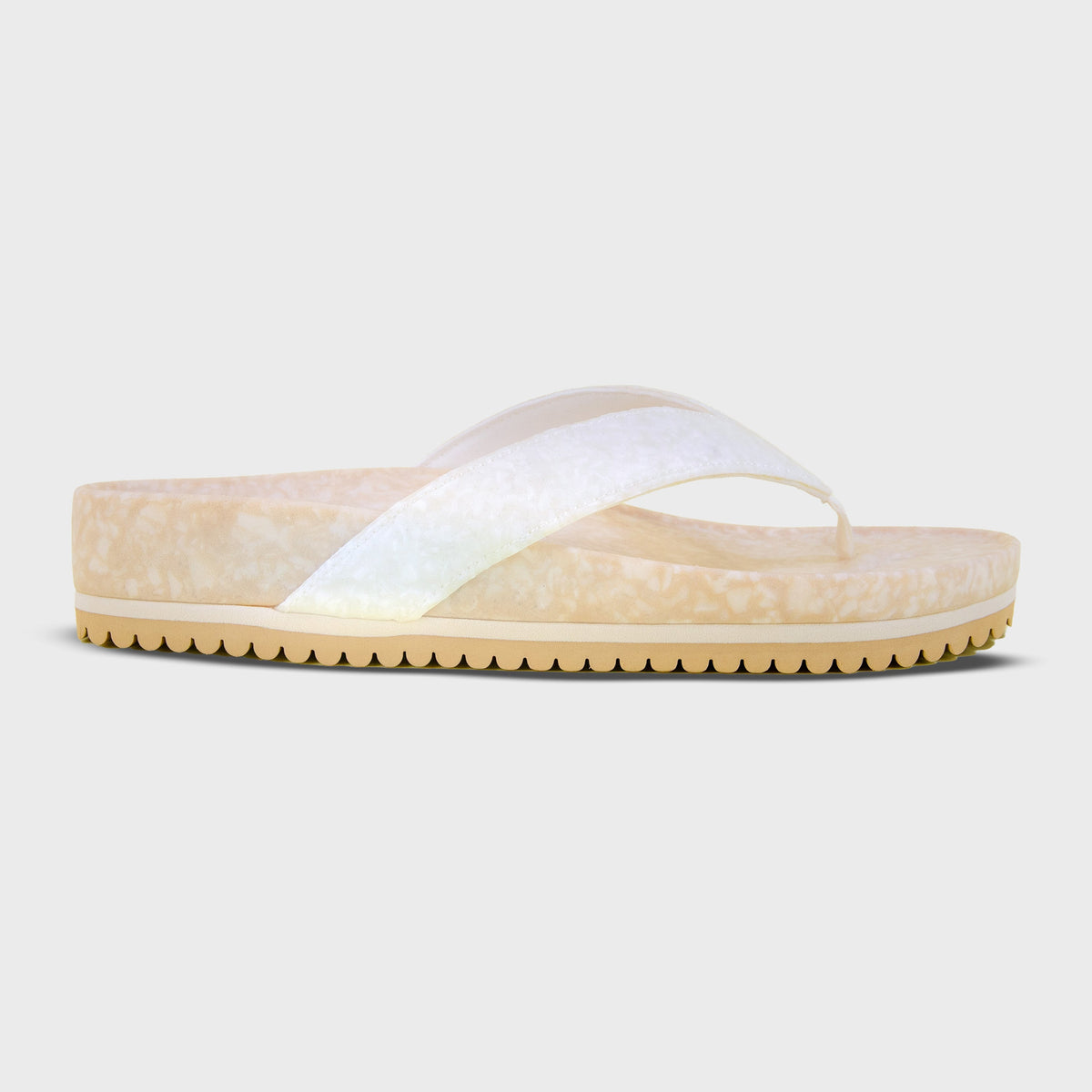West Beach Flip Flop - Oatmeal - Glamourous Grace