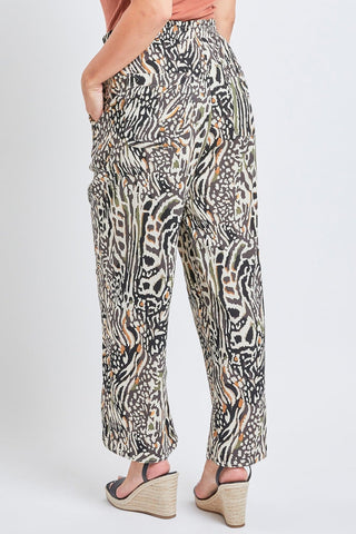 Women's Pull-On Stove Pipe Pant With Tulip Hem Detail