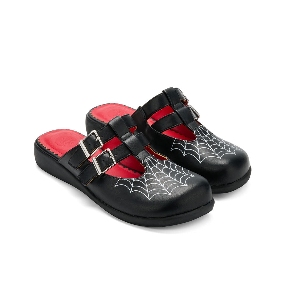 Widow Heart Women's Mary Jane Clogs - Glamourous Grace