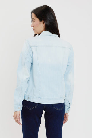 Women's Distressed Denim Jacket