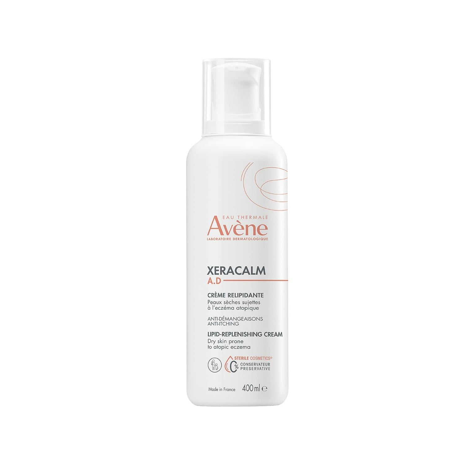 Avene XeraCalm A.D Lipid-Replenishing Moisturizing Cream for Atopic Skin - 13.53 fl oz, Sensitive Skin Care - Glamourous Grace