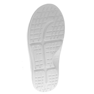 Sovella Active Recovery Sandals Women's PF Buckle Slide White - Glamourous Grace