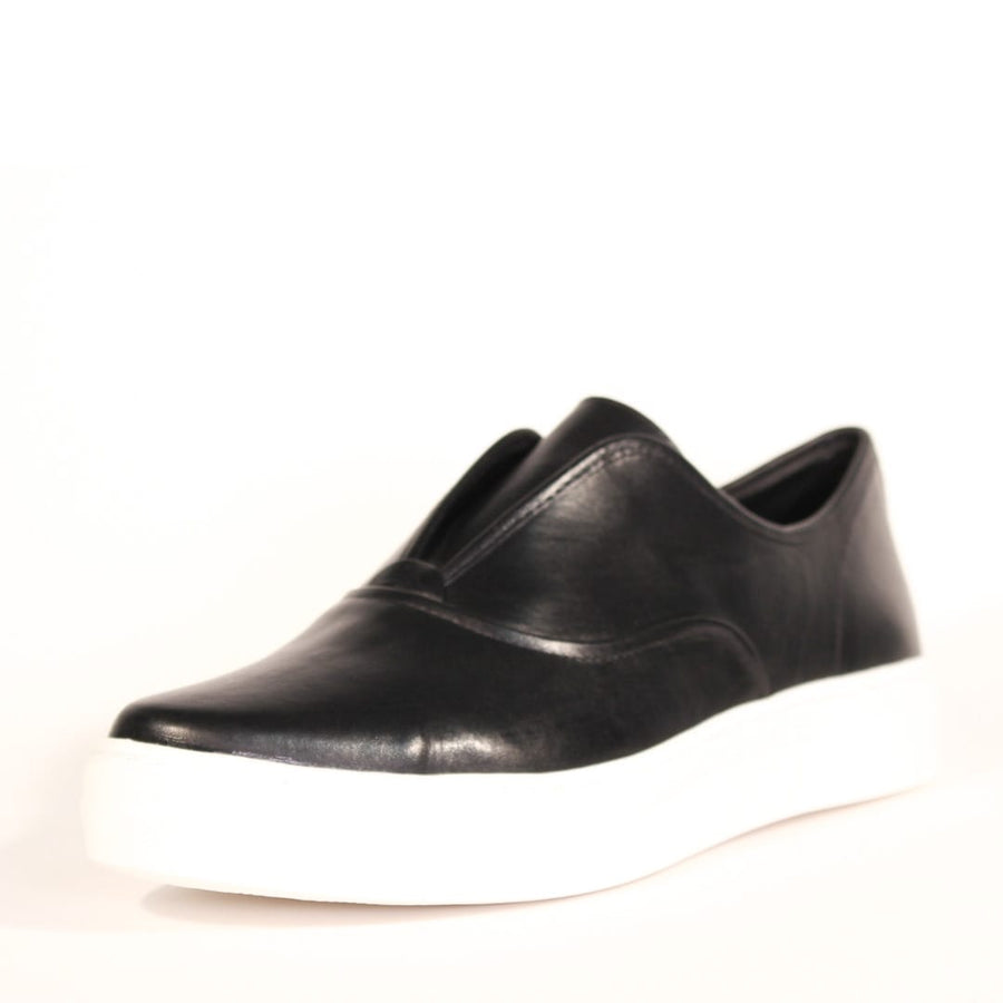 Wonder Slip On Leather Sneakers - Glamourous Grace
