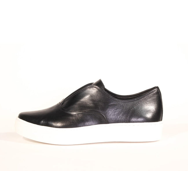 Wonder Slip On Leather Sneakers - Glamourous Grace