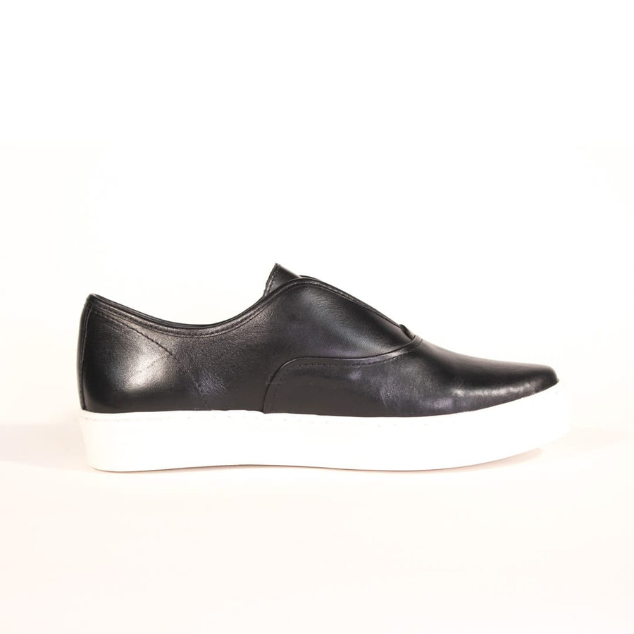 Wonder Slip On Leather Sneakers - Glamourous Grace