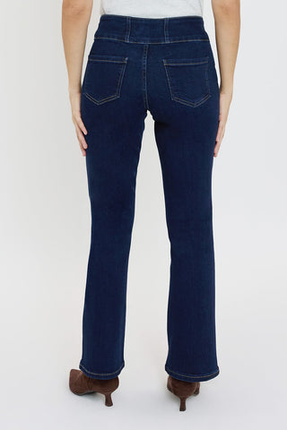 Women's 3-Button Premium Stretch Bootcut Jeans