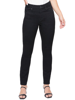 Women's High Rise Skinny Jeans With Adjustable Back