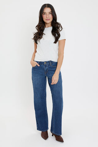 Women's Luxe High Rise Wide Leg Jeans