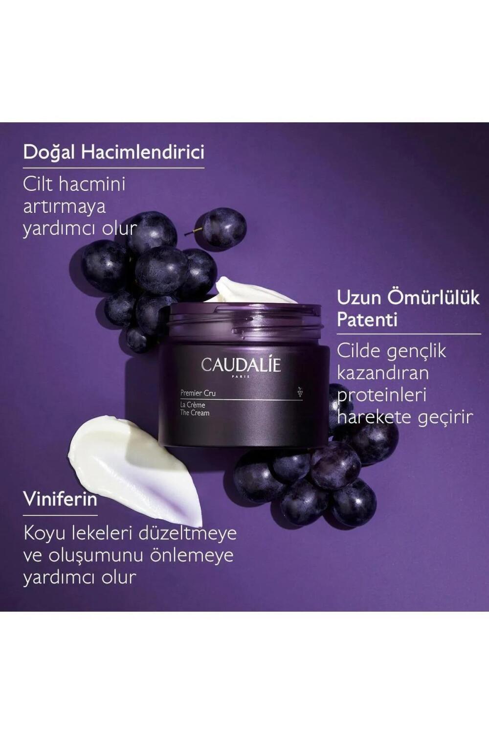 Caudalie Premier Cru The Cream 2025 - Luxury Moisturizing Cream for Anti-Aging & Hydration - Glamourous Grace