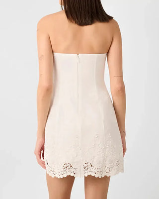 Strapless Peplum Mini Dress - Glamourous Grace