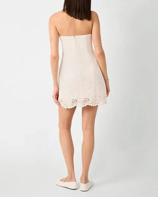 Strapless Peplum Mini Dress - Glamourous Grace