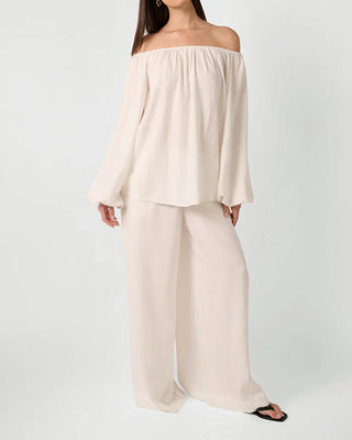 Off The Shoulder Top | White - Glamourous Grace