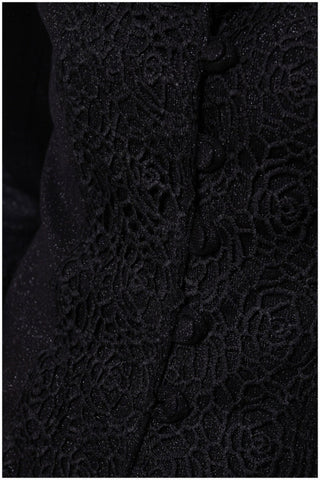 Black Tailored Lace Blazer, Jody