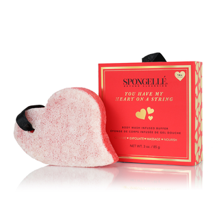 You Have My Heart on a String: Boxed Heart Shaped Sponge - Glamourous Grace