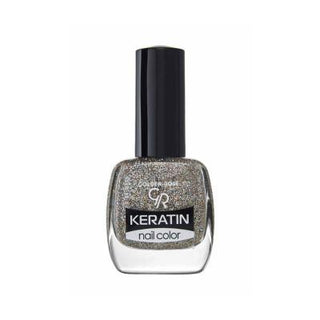 Golden Rose: Keratin Nail Color 402 - Strengthens & Shines. Long-Lasting, Cruelty-Free Nail Polish for Stunning Nails - Glamourous Grace