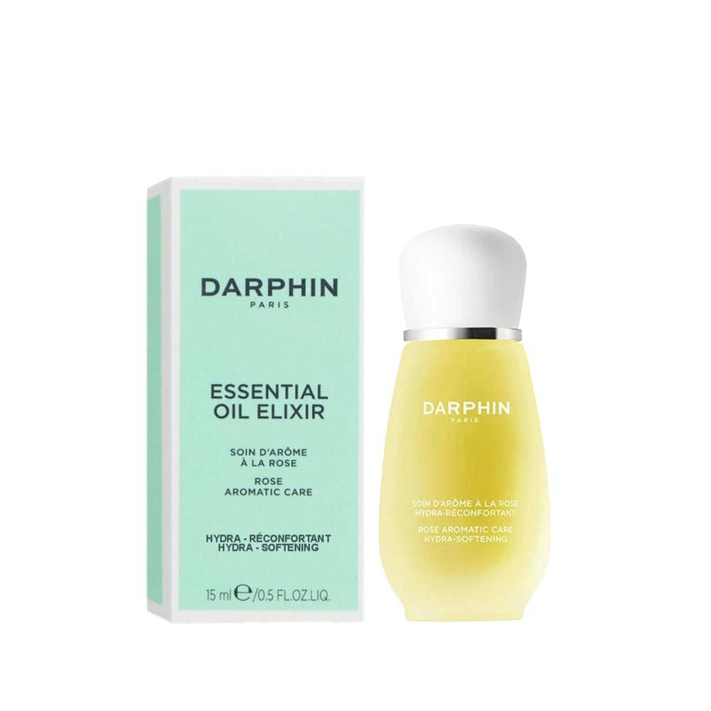 Darphin Rose Essential Oil Elixir - Hydrating Skincare, Aromatic Care, Luxury Skincare Product in 15ml Bottle - Glamourous Grace