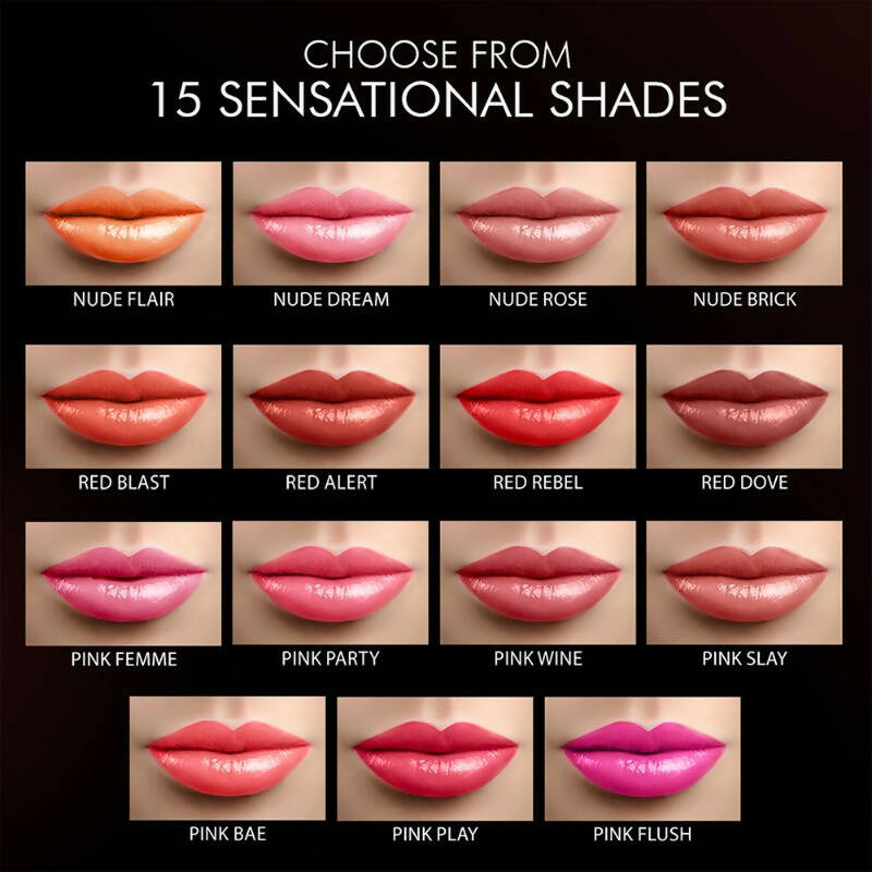Lakme Absolute Skin Dew Satin Lipstick - 101 Nude Dream