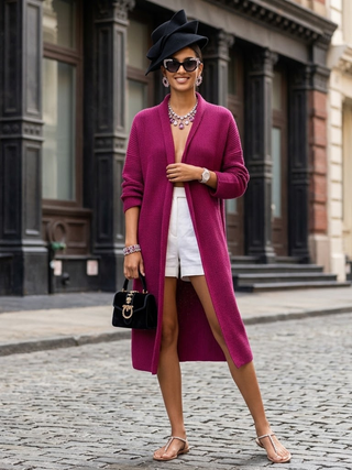 Woman's Cardigan ASTOR PLACE New Collection FASHION CHIC - BYMANYC ® New York