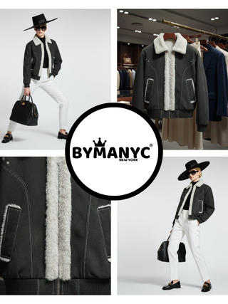 Women's Eco Jacket FLUSHING NY CITY Collection BYMANYC ® New York