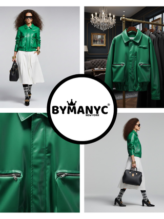 Women's Eco Jacket LITTLE INDIA NY CITY Collection BYMANYC ® New York